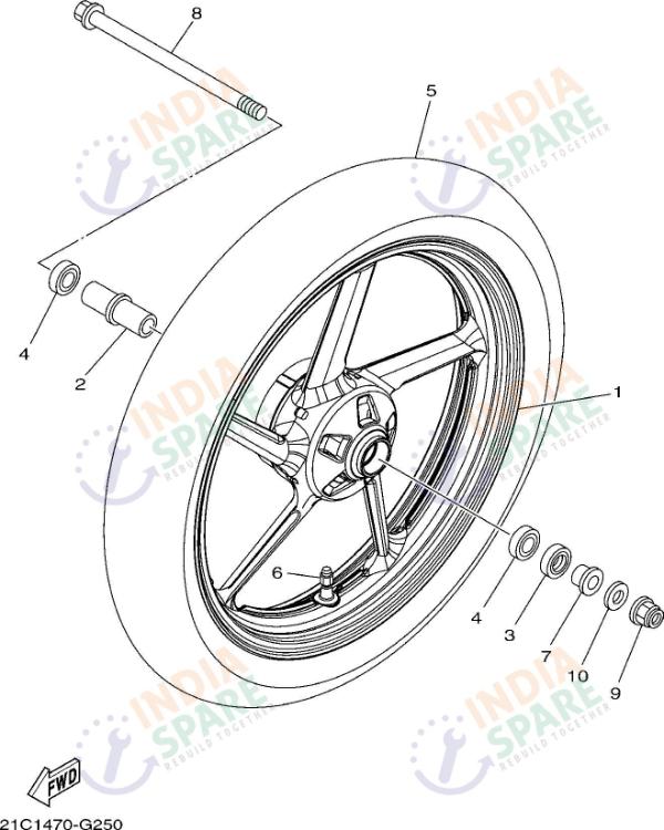 FRONT WHEEL